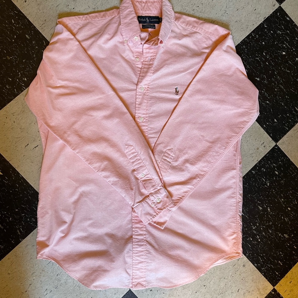 #vintage #ralphlauren button
Size: Large